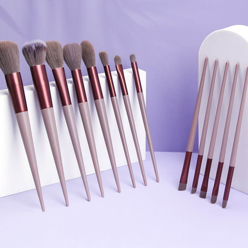 13 Pcs Makeup Brushes Set